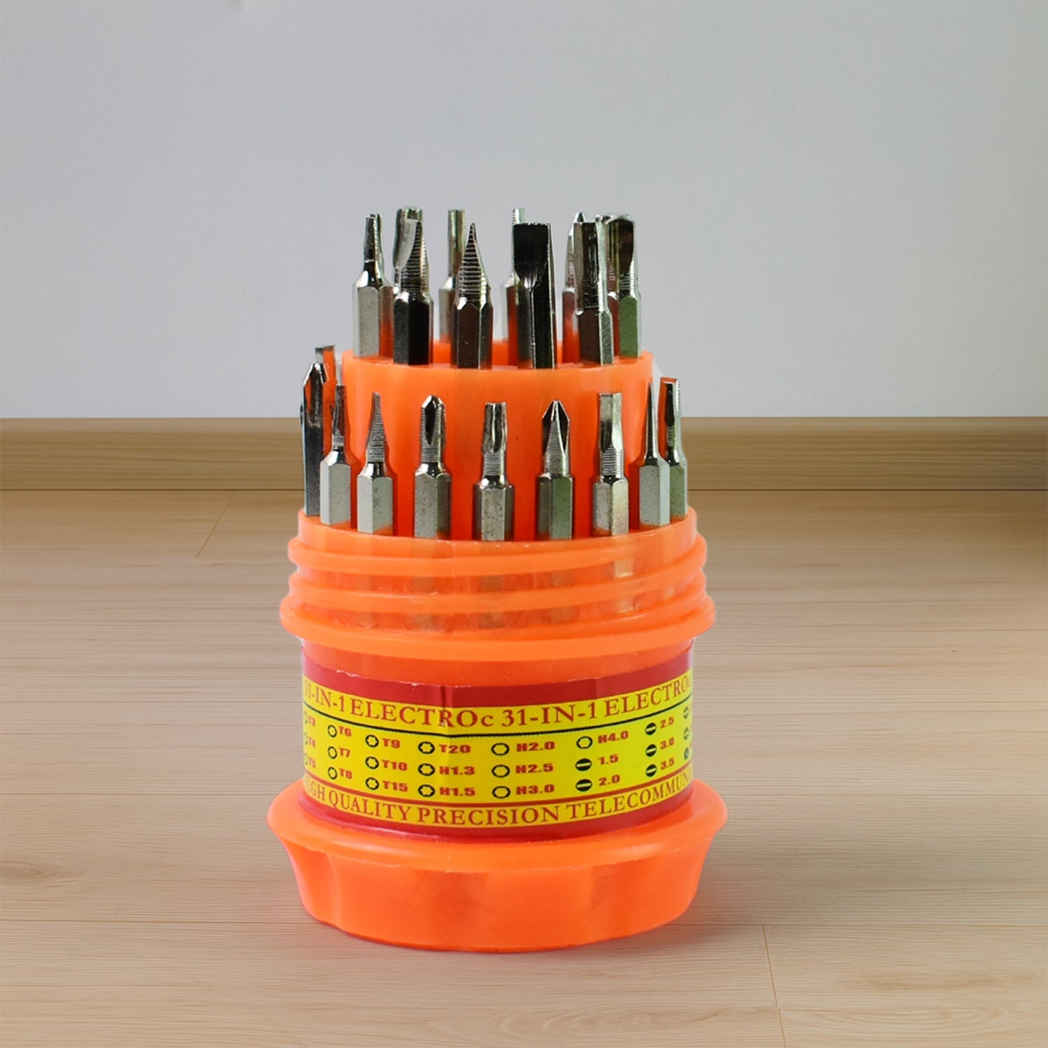 (SET OF 4PC) SCREWDRIVER SET, STEEL 31 IN 1 WITH 30 SCREWDRIVER BITS, PROFESSIONAL MAGNETIC DRIVER SET, B Grade (SET OF 4PC) SCREWDRIVER SET, STEEL 31 IN 1 WITH 30 SCREWDRIVER BITS, PROFESSIONAL MAGNETIC DRIVER SET, B Grade